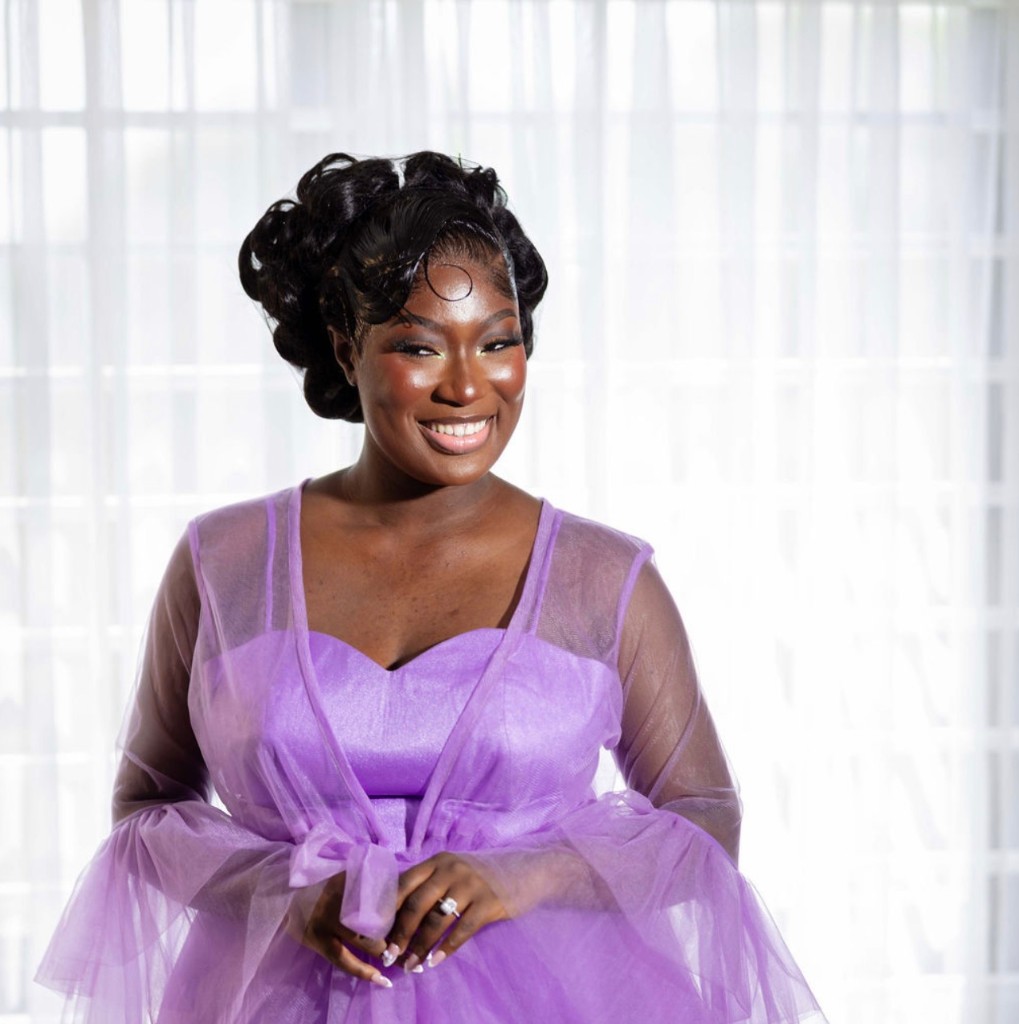 Bridal makeup and formal hairstyling by PHINIES